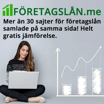 Sök företagslån hos mer än 34 långivare