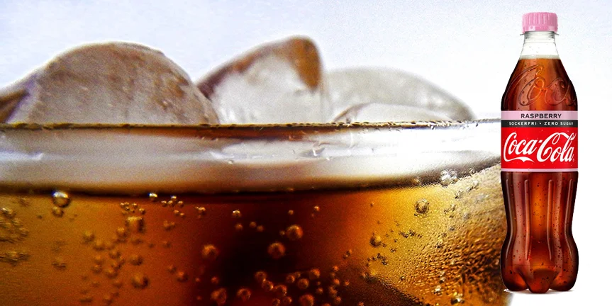 Coca-Cola Zero Sugar med hallonsmak lanseras i Sverige