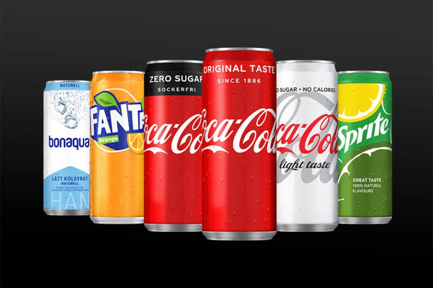 Coca-Cola i Sverige lanserar ny burkförpackning