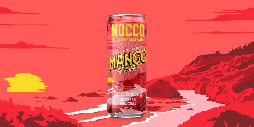 Här kommer solen - ny smak med Nocco Mango