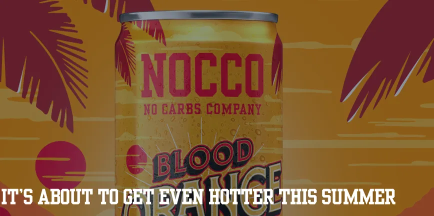 Ännu en limited summer edition - NOCCO Blood Orange Del Sol