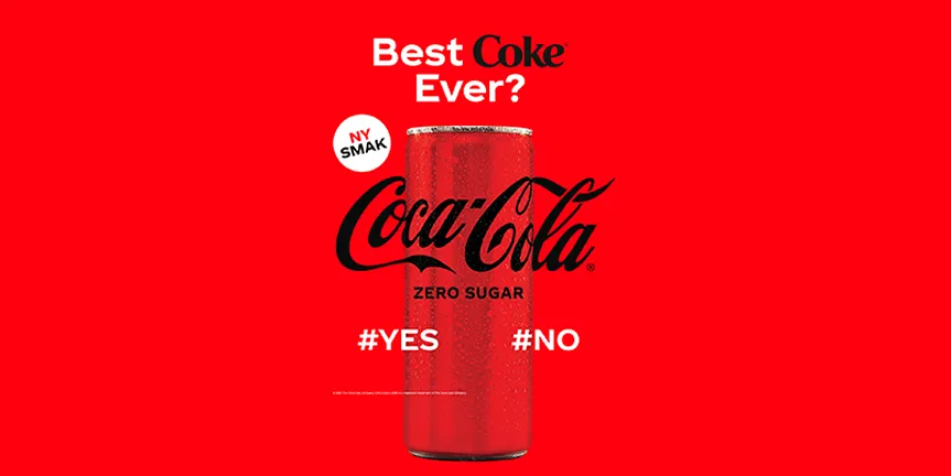 Nya Coca-Cola Zero Sugar lanseras