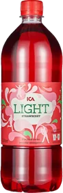 ICA Light Strawberry (Jordgubb)