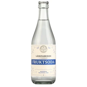 Läskfabriken i Vimmerby Fruktsoda Sockerfri, produktbild