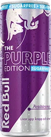 Red Bull the Purple Edition Sugarfree- Acaibär