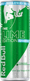 Red Bull the Lime Edition Sugarfree- lime