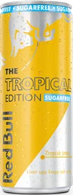 Red Bull the Tropical Edition Sugarfree- tropiska frukter
