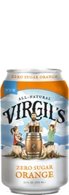 Virgils Zero Sugar Soda Orange (Apelsin)